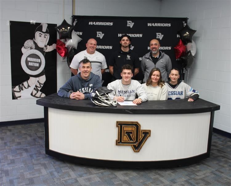 Noah Rabolli signs with Messiah University for lacrosse