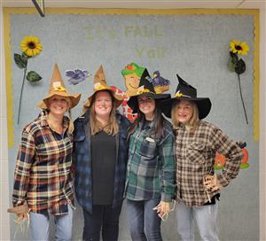 Charlotte's Web needed a few scarecrows on the fam