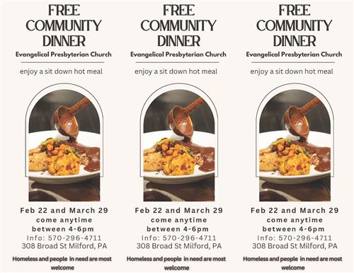 Free Community Dinner