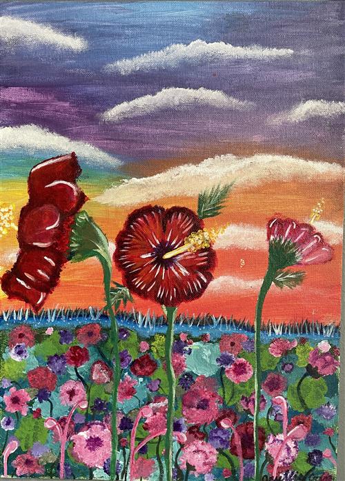 flower painting