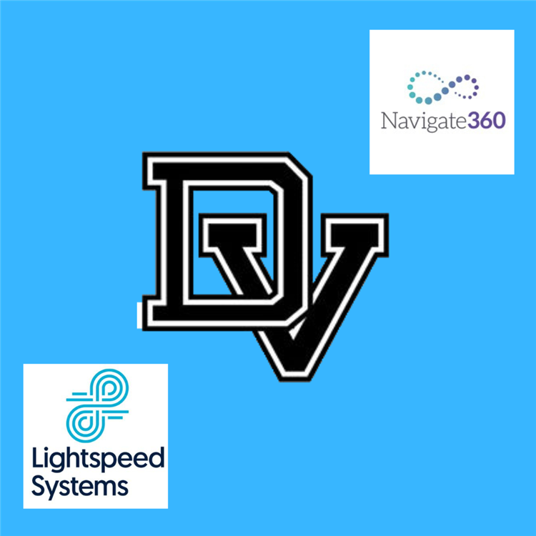  Lightspeed Logo, DV Logo, Navigate 360 Logo