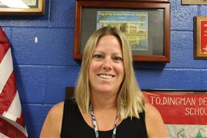 Photo of school principal, Jennifer Moriarty