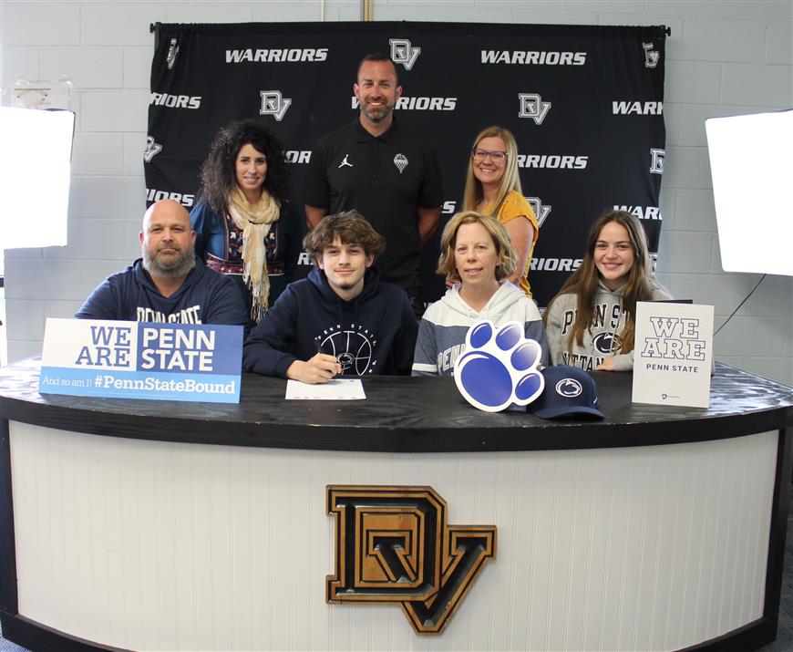 Senior Basketball Player Jake Brower Signed with Penn State (Scranton Campus).