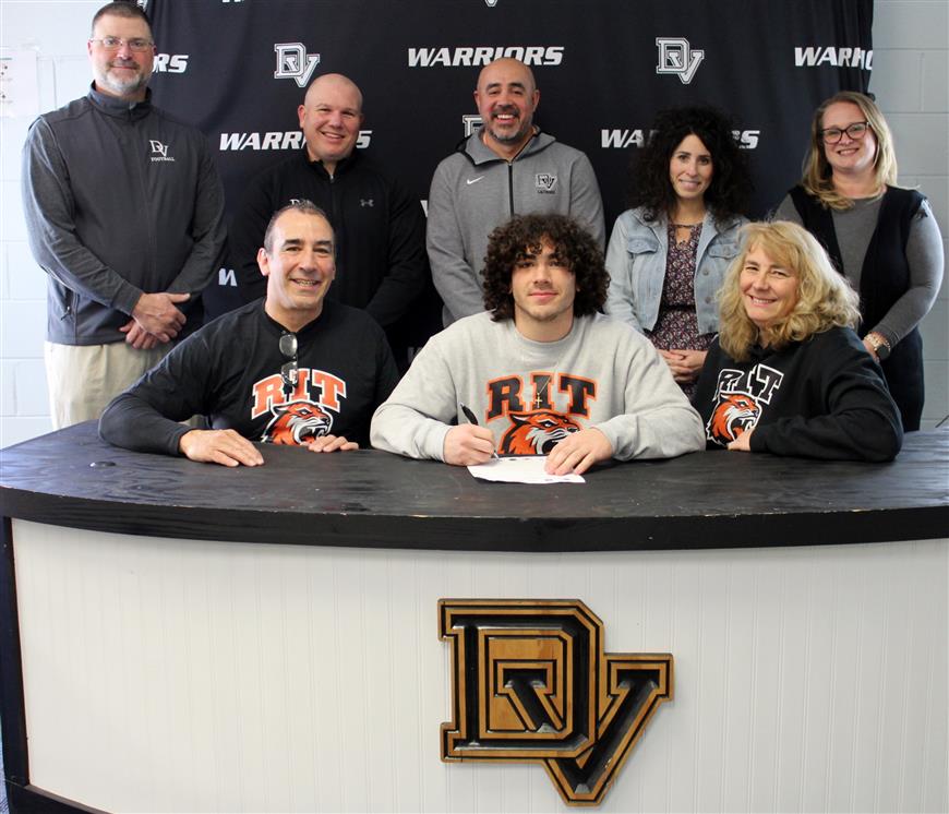 Senior Lacrosse Midfielder Paul Weinrich Signed with Rochester Institute of Technology – Division II.