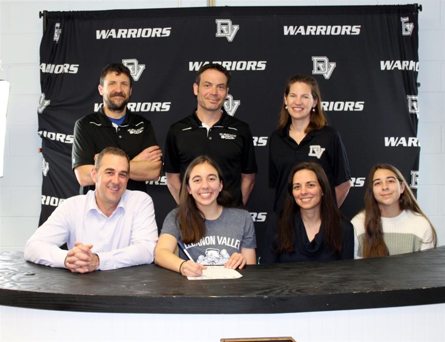 Senior cross country runner Haley Troup signed with Lebanon Valley College – Division III.
